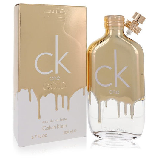 Calvin Klein CK One Gold Eau De Toilette Spray (Unisex) 6.7 oz Women