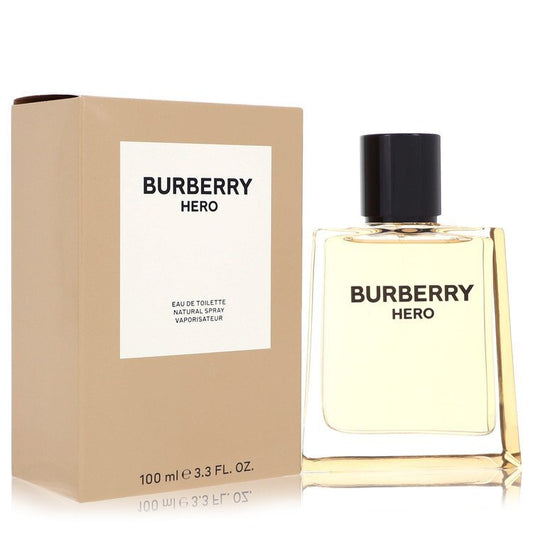 Burberry Hero Eau De Toilette Spray 3.3 oz Men