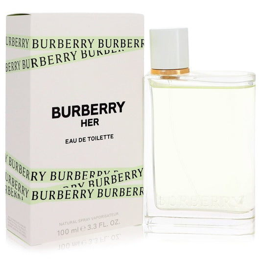 Burberry Her Eau De Toilette Spray 3.4 oz Women