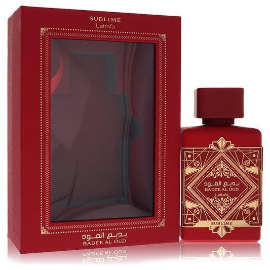 Lattafa Badee Al Oud Sublime by Lattafa Eau De Parfum Spray 3.4 oz Men